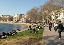 Langs Seinen i Paris (Foto: Rainer Stange)